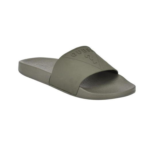 Men's Estol Triangle Logo Branded Pool Slides