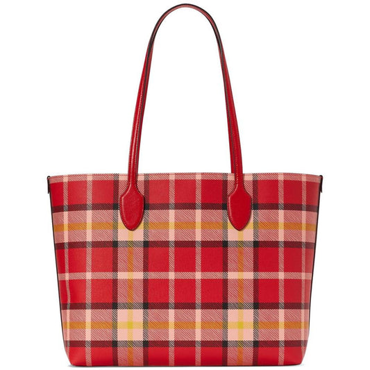 Bleecker Museum Plaid Printed Medium Tote
