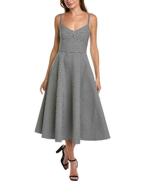 Michael Kors Gingham Hat Michael Kors MICHAEL KORS Logo Print Organic Cotton Blend  main image 3