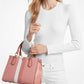 Marilyn Medium Logo Stripe Satchel