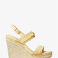 Farrah Signature Logo Wedge Sandal