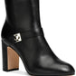 Thatcher Womens Leather Heels Ankle Boots