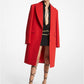 Bonded Wool And Cotton Blend Chesterfield Coat