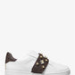Kenna Leather and Studded Logo Sneaker