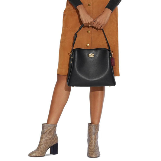 Willow Leather Shoulder Bag