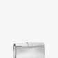Penelope Medium Metallic Faux Leather Clutch