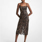 Hand-Embroidered Floral Lace Slip Dress
