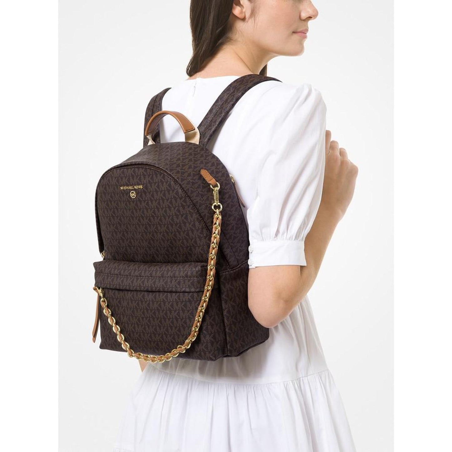 Logo Slater Medium Backpack