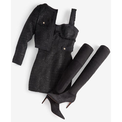 Women's Clarissa Long-Sleeve Tweed Jacket