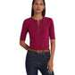 Lace-Up Stretch Cotton Tee