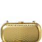 Michael Kors Collection Pill Leather Minaudiere Clutch