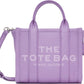 Purple 'The Leather Mini Tote Bag' Tote