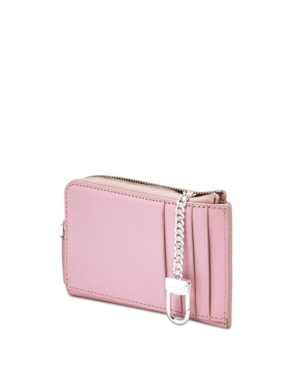 The J Marc Top Zip Wallet