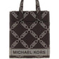 Michael Michael Kors Gigi Empire Logo Detailed Crossbody Bag