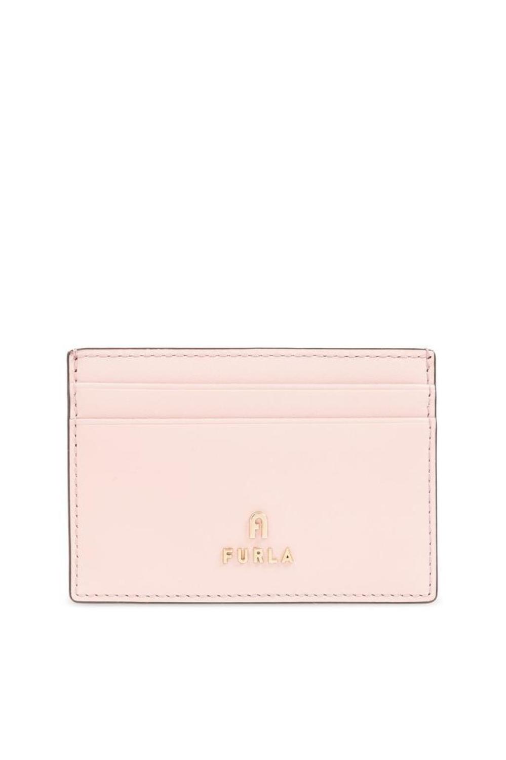 Furla Logo Plaque Card Holder