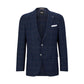 Men's Checked Stretch Slim-Fit Jacket