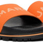 Orange 'The Slide' Sandals
