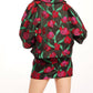 Manolo Jacket In Roses And Thorns
