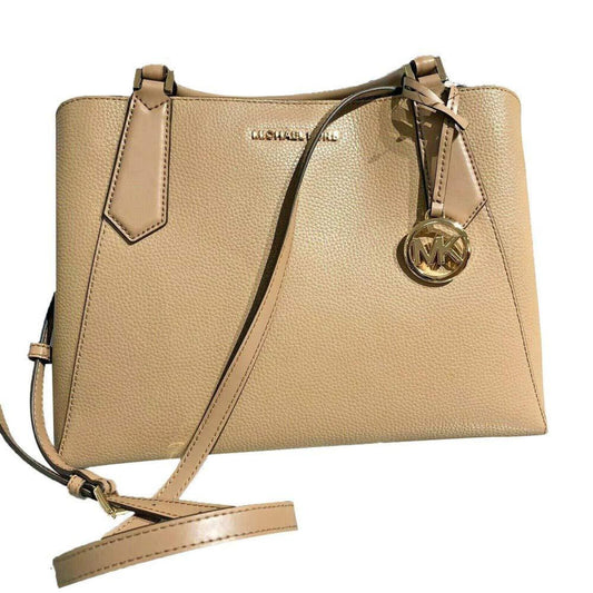 Michael Kors Women's Kimberly East West Leather Satchel Shoulder Bag