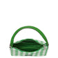Sam Icon Gingham Printed Fabric Small Shoulder Bag