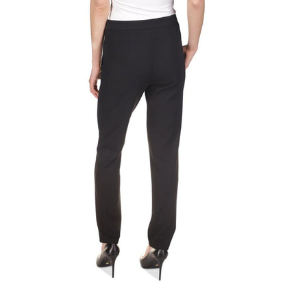 Women's Button High-Rise Ankle Pants
