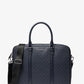 Hudson Logo and Leather Briefcase