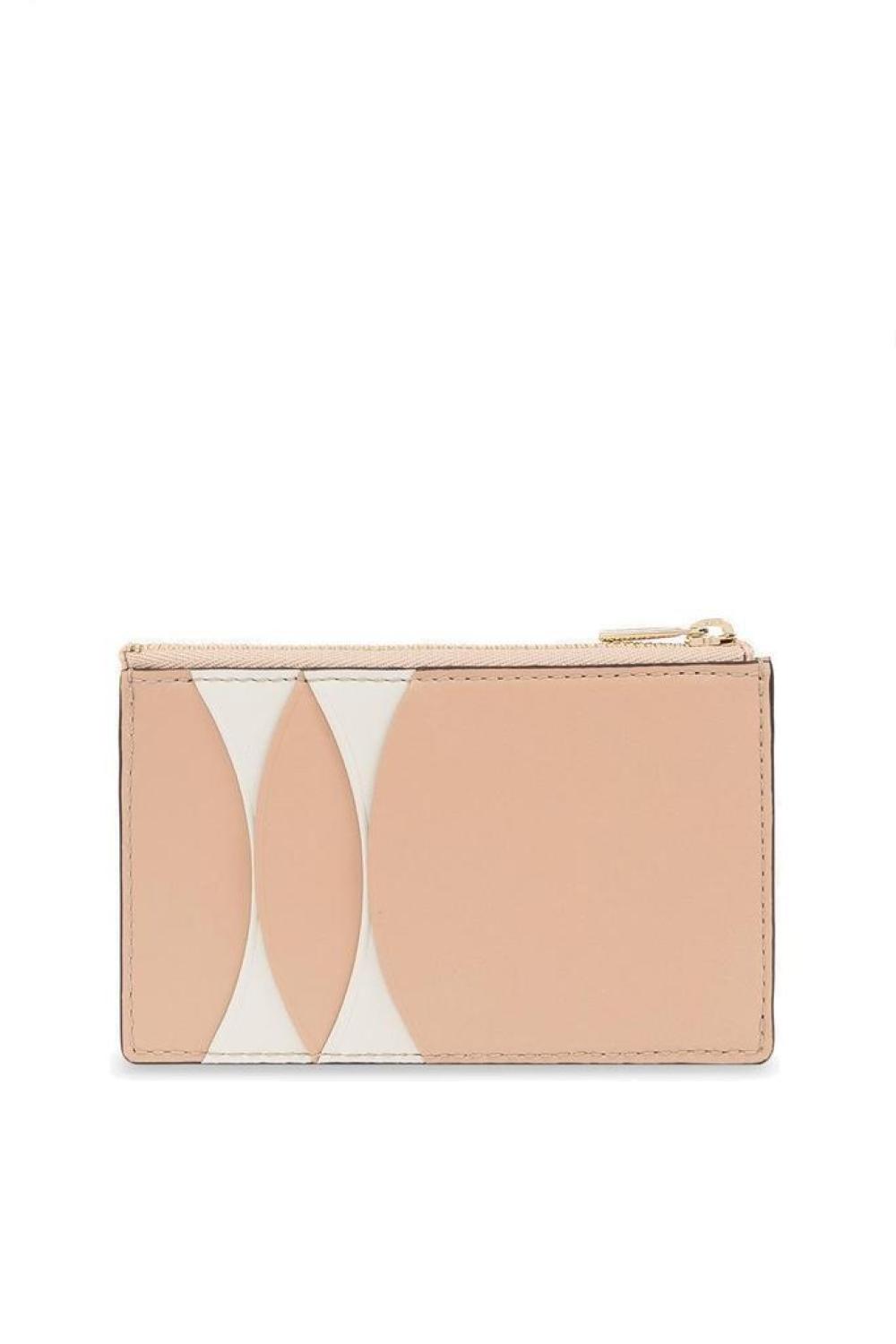 Furla Logo Plaque Color-Block Cardholder