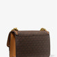Heather Large Logo Shoulder Bag