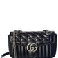 Gucci GG Marmont Small Matelasse Leather Shoulder Bag, Black