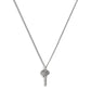 Men's Sterling Silver Signature Key Pendant Necklace