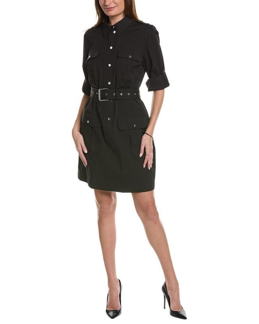Michael Kors Collection Belted Utility Shirtdress