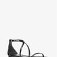 Polly Crocodile Embossed Leather Sandal