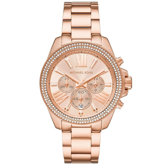 Women's Wren Chronograph Rose Gold-Tone Stainless Steel Watch 42mm