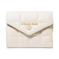 Jet Set Charm Leather Envelope Trifold Wallet