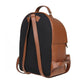Furla Logo Lettering Zip-Up Backpack