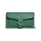Polished Pebble Tabby Chain Clutch