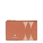 Furla Logo Plaque Color-Block Cardholder