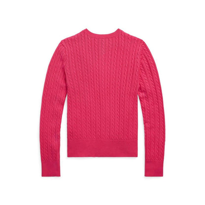 Mini-Cable Cotton Cardigan (Big Kid)