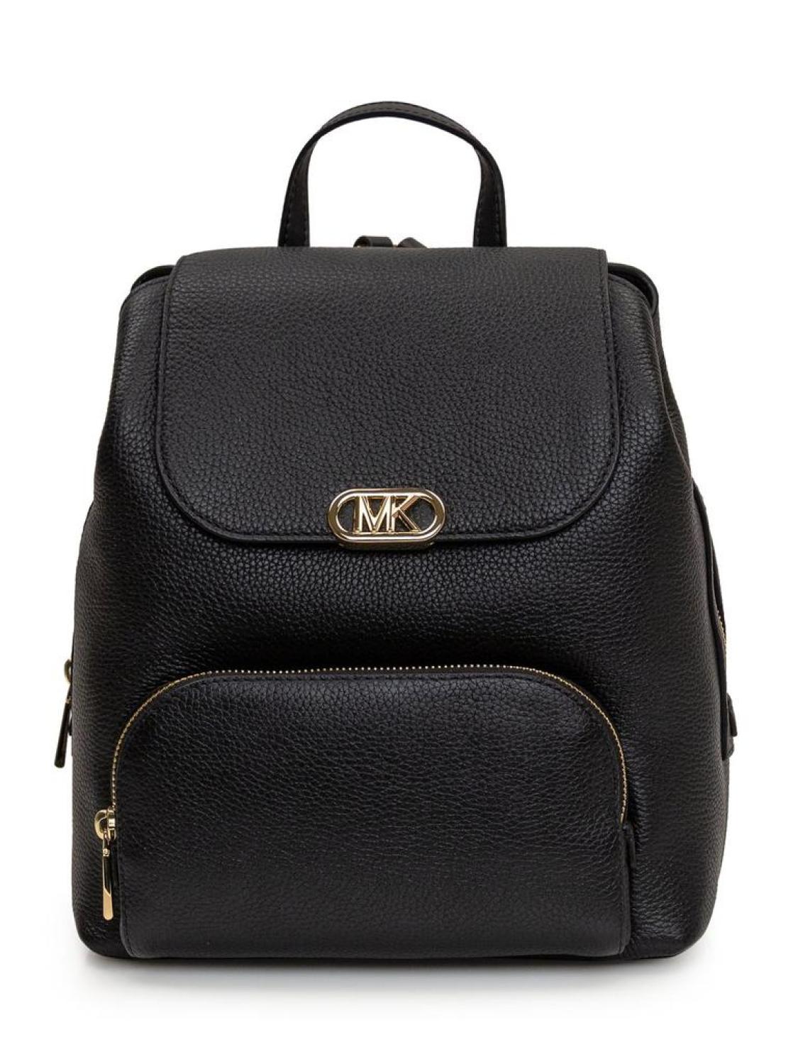 Michael Michael Kors Logo Plaque Fold-Over Backpack