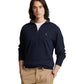 Long Sleeve Lux Jersey Quarter Zip Pullover