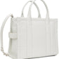 White 'The Croc-Embossed Medium' Tote