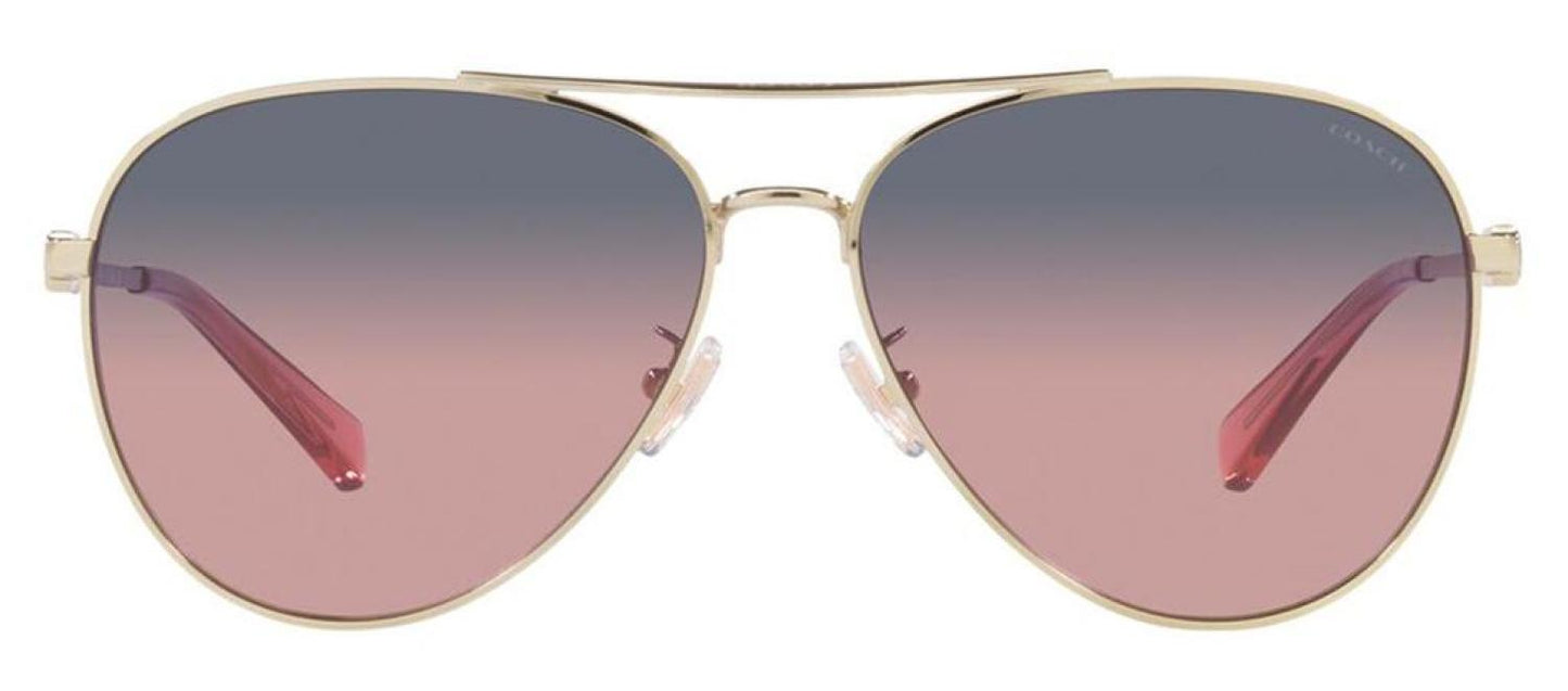 Coach 0HC7140 90050J Aviator Sunglasses