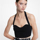 Stretch Viscose Halter Top