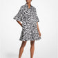 Floral Cotton Poplin Shirtdress