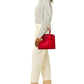 Louis Vuitton Red Taurillon Leather City Steamer PM (Authentic Pre-Owned)