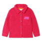 The Marc Jacobs Kids Logo Embroidered Fleece Cardigan