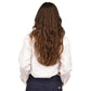 Women's Poplin Tie-Front Button-Down Cotton Shirt, Regular & Petite