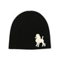 Poodle Embellished Beanie