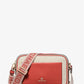 Maeve Large Canvas and Smooth Crossbody Bag