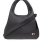 Coach Logo Plaque Top Handle Bag